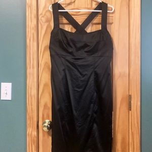 Calvin K. Jet Black Sexy Dress